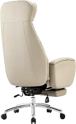 Офісне крісло GT Racer B-6657A Cream - мініатюра 3