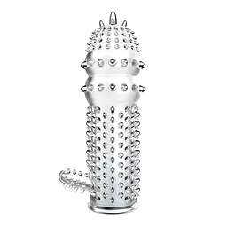 Насадка на член Penis Sleeve Clear 1 PRETTY LOVE BI-010045C 100578 - мініатюра 7