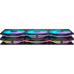 Кулер до корпусу ASUS TUF GAMING TR120 FAN ARGB BLACK 3IN1 (90DA0090-B09020) - мініатюра 2