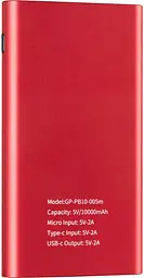 Портативна батарея Gelius Pro CoolXiaomini GP-PB10-005 10000 mAh Red - мініатюра 5