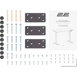 Стіл комп'ютерний 2E СЕ120B-MECHANIC з регулюванням висоти - мініатюра 7