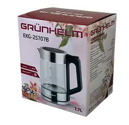 Електрочайник Grunhelm EKG 25707B 1.7 л чорний (152474) - мініатюра 5