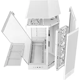 Корпус NZXT H9 Flow White (CM-H92FW-01) [146827] - мініатюра 7