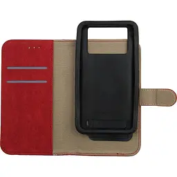 Чохол-книжка Toto Book Silicone Slide Universal Cover 6.5" (№2) Red - мініатюра 6