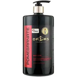 Маска для волосся Dalas Cosmetics Pomegranate Hair Mask З олією гранатових кісточок і натуральною кокосовою олією 900 мл (4262396141651)