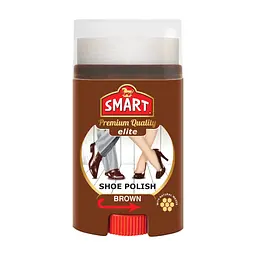 Крем для взуття Smart Shoes Elite Коричневий 60 мл (8697422822680)