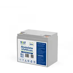 Акумуляторна батарея Volt Polska LiFePO4 12.8V 50 Ah 50А + BMS