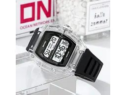 Чоловічий наручний годинник 2296WTBK White-Black Skmei acs0030040 - мініатюра 6