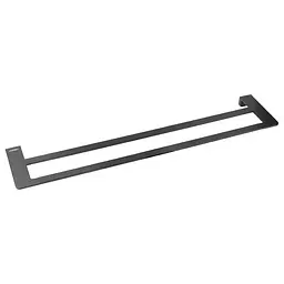 Тримач для рушників Corso VICO 600×140×27мм подвійний (B) (9681301)