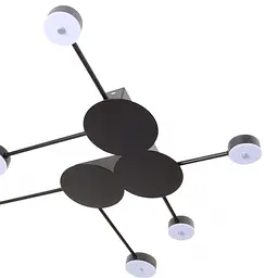 Світлодіодне бра Brille BL-733W/6 LED 18W WW BK - мініатюра 2