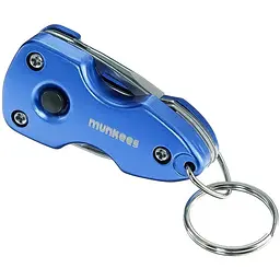 Брелок-мультіїнструмент Munkees 2567 Led Light Multi Tool Синій - мініатюра 2