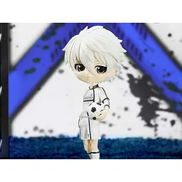 Фігурка Bandai Q posket Seishiro Nagi Blue Lock Сейширо Нагі Синя в'язниця: Блю Лок 14 см B QP SN BL 14 - мініатюра 2