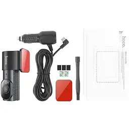 Відеореєстратор Hoco DV7 2K display hidden driving recorder (6942007623377) - мініатюра 4