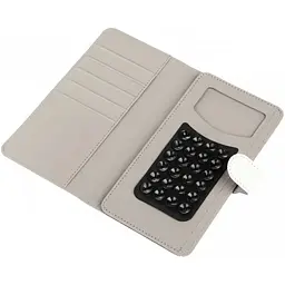 Чохол-книжка Toto Book cover PU Universal 4" White - мініатюра 3