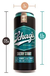 Мастурбатор Schag's Sultry Stout (прозорий) - мініатюра 5