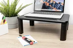 Digitus Підставка для монітора Ergonomic Monitor Riser, до 10кг, чорна - мініатюра 3