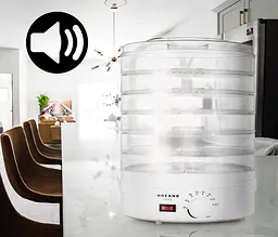 Сушарка дегідратор Mozano Food Dehydrator 500 Вт - мініатюра 6