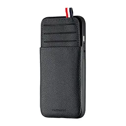 Чохол Jinduka Leather Pocket iPhone 14 Black - мініатюра 4