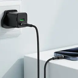 Кабель USB 2.0 Type-C M-M, 1.2 м, 60W aluminum alloy Черный, C22-03 Acefast - миниатюра 6