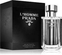 Туалетна вода Prada L'homme 50 мл - мініатюра 2