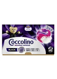 Капсулы для стирки Coccolino Black 3in1 40 шт