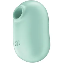 Вакуумний кліторальний стимулятор з вібрацією Satisfyer Pro To Go 2 м'ятний