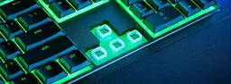 Клавіатура мембранна Ornata V3 X 104key, USB-A, EN/UK, RGB, чорний Razer teh0013857 - мініатюра 5
