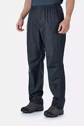 Трекінгові штани Rab Downpour Pants XL Чорний