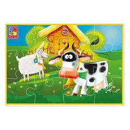 М'які пазли А5 "Ферма" Vladi Toys VT1103-97 (4820234764488)