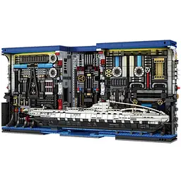 Конструктор Reobrix Submarine Factory 3D-книжка на полицю (66038) [160321]