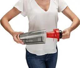 Gorenje Пилосос бездротовий, 138Вт, конт пилок -0.5л, автон. робота до 60хв, HEPA, 2 в 1, підсвічування, індикатор, щітка- електротурбо, чорний - мініатюра 8