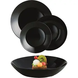 Сервіз LUMINARC ZELIE BLACK /18 пр. (V3894)