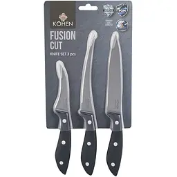  Набір ножів Kohen Fusion Cut 3 предмети (KN92046)