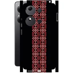 Защитная пленка StatusSKIN для Xiaomi Redmi Note 13 Pro 4G Корпус Винил Вышиванка 2