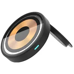 Зарядка Qi 2 in 1 Transparent Magnetic Wireless Charger Q4A |15W, Phone/AirPods|