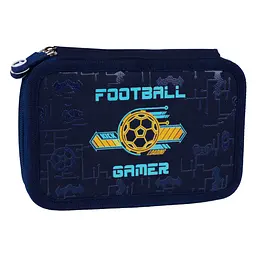 Шкільний пенал твердий подвійний Yes Football Gamer HP-01 - мініатюра 2