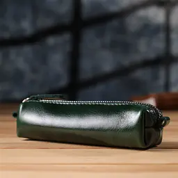 Практична ключниця з натуральної гладкої шкіри GRANDE PELLE 14х3х3 см acs0032260 - мініатюра 9