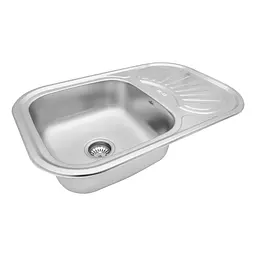 Кухонна мийка Kroner KRP Dekor-7549 (0,8 мм) CV022781, Decor - мініатюра 3