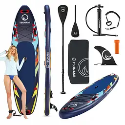Надувна SUP дошка TSUNAMI 320 см із веслом Bolt T08 (P-5907739314277) - мініатюра 15