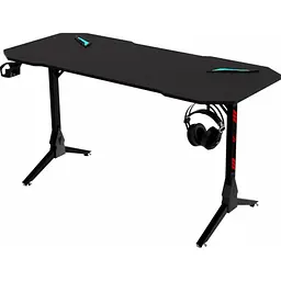 Комп'ютерний ігровий стіл GT Racer T-1211 Black [125760]