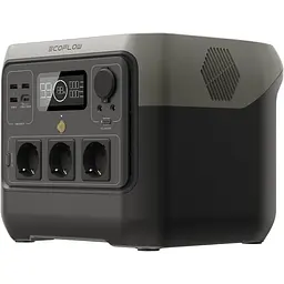 Портативна зарядна станція EcoFlow RIVER 2 Pro (ємність 768 Вт·год), 3000 циклів, потужність 800 Вт (пікова 1600 Вт), 270x260x226 мм, вага 7,8 кг