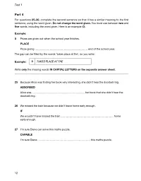 B2 First for Schools 4 Student's Book without Answers Authentic Practice Tests - мініатюра 7