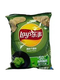 Чіпси Lay’s Wasabi Flavor China Edition 70 г