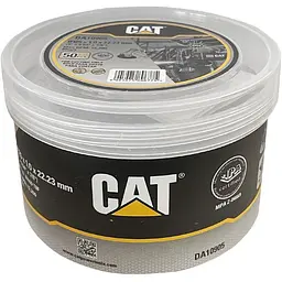 Набір відрізних кругів по металу Cat T1, 125 × 1 x 22.23 мм, 50 шт. (DA10905)