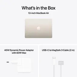 Ноутбук Apple 13.6 MacBook Air / M5/16GB/1TB/UMA/MacOS/Starlight (MDHC4UA/A) - мініатюра 9