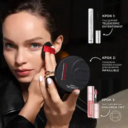 Тональна основа-кушон для обличчя L’Oréal Paris Infaillible Cushion відтінок N100 - мініатюра 4
