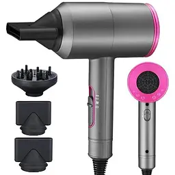 Фен для волосся Hair Dryer 1800 W с захистом від перегріву та іонізацією повітря