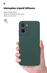 Чехол ArmorStandart ICON для Motorola G05 / E15 Camera cover Dark Green (ARM82984) - мініатюра 7