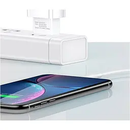 Мережевий зарядний пристрій Usams T18 10W White (US-CC075) [47557] - мініатюра 9