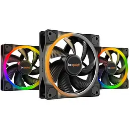 Комплект вентиляторів Be quiet! Light Wings 140mm PWM 3 pack (BL078) - мініатюра 1